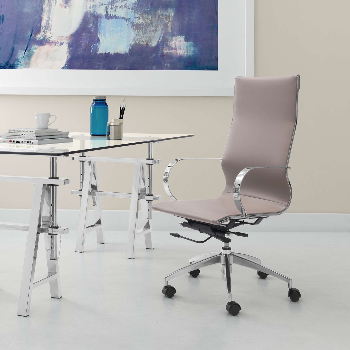 Glider High Back Office Chair