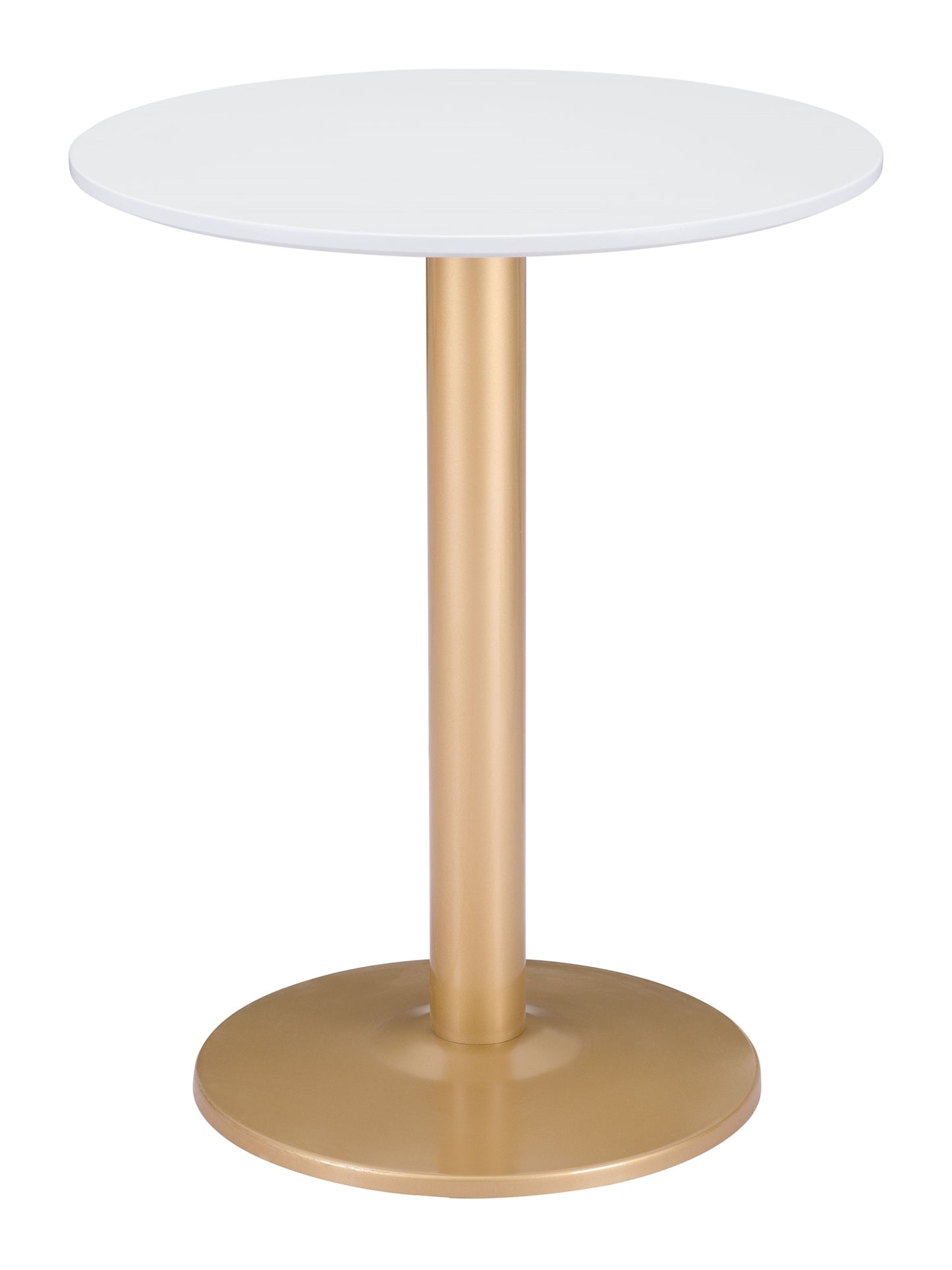 Alto Bistro Table White & Gold