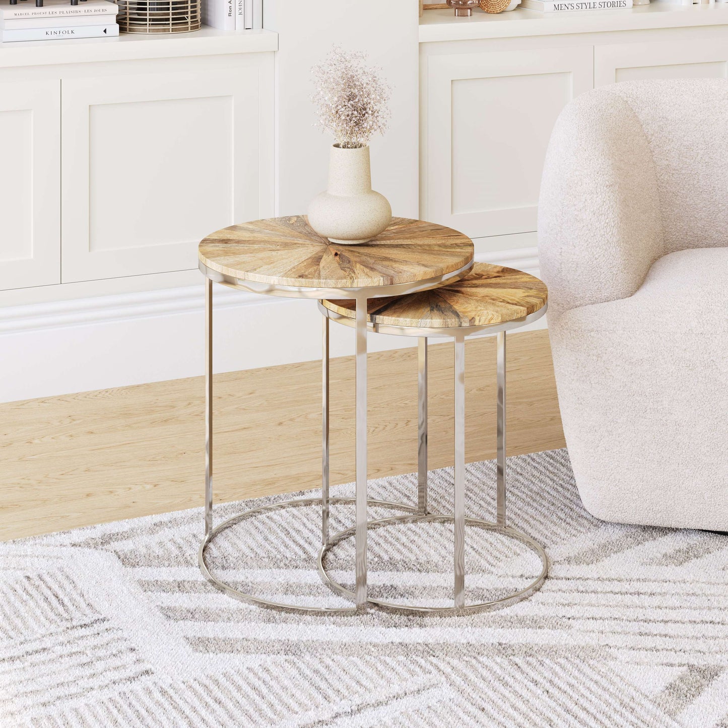 Bari Nesting Table Set (2-Piece)
