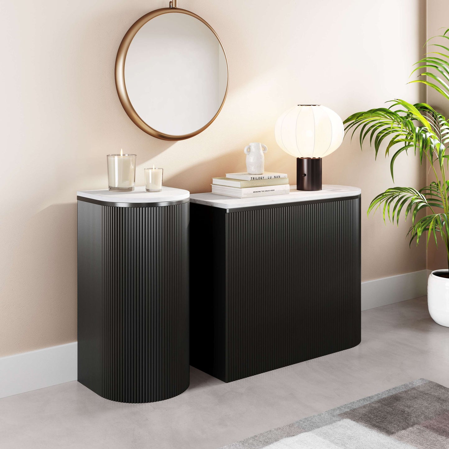 Ormara Console Table Set (2-Piece)