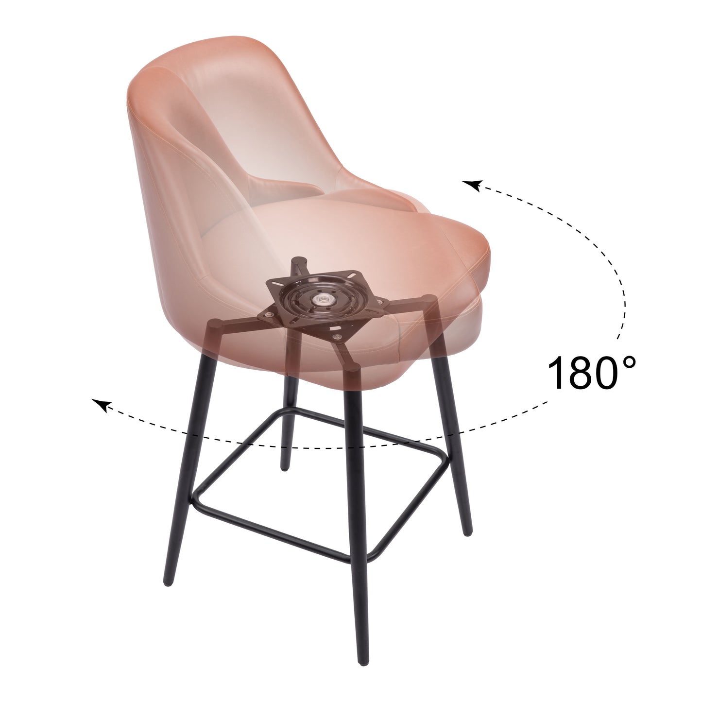 Keppel Swivel Counter Stool