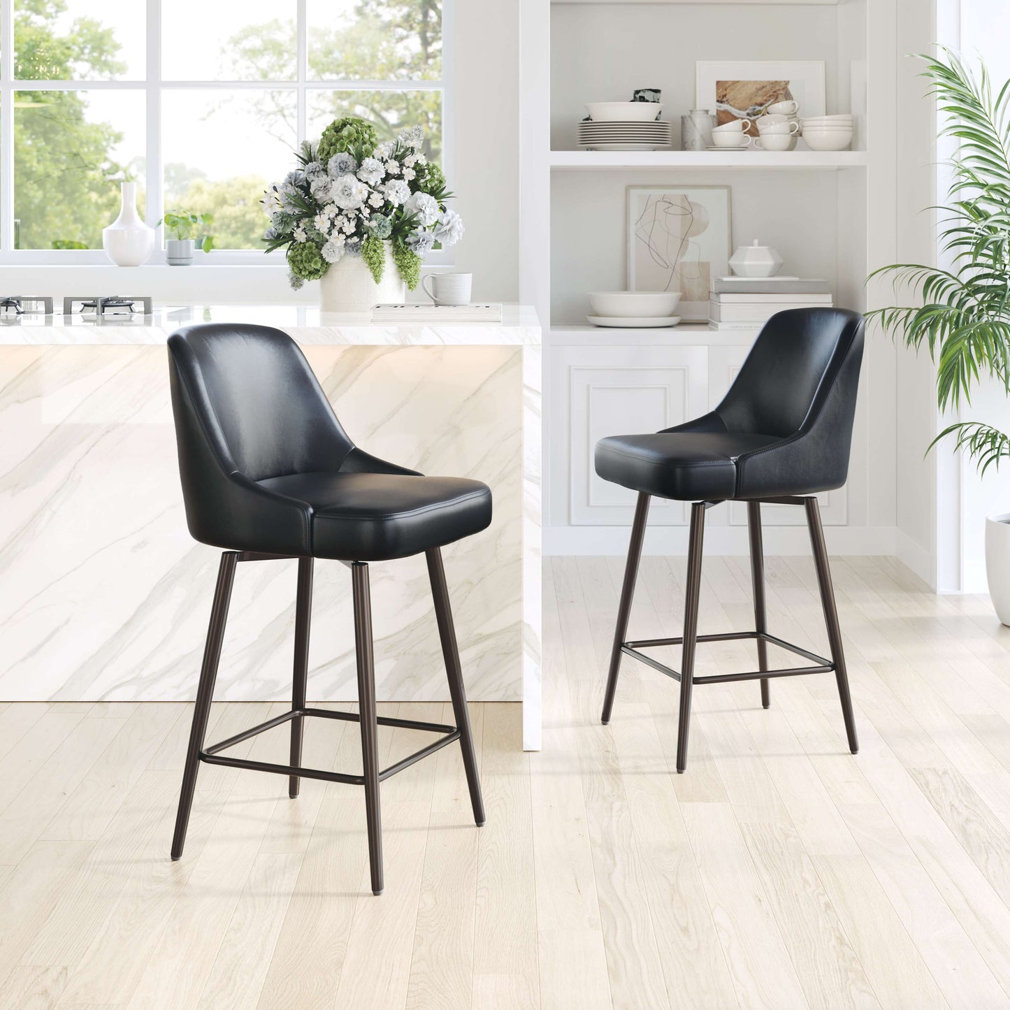 Keppel Swivel Counter Stool