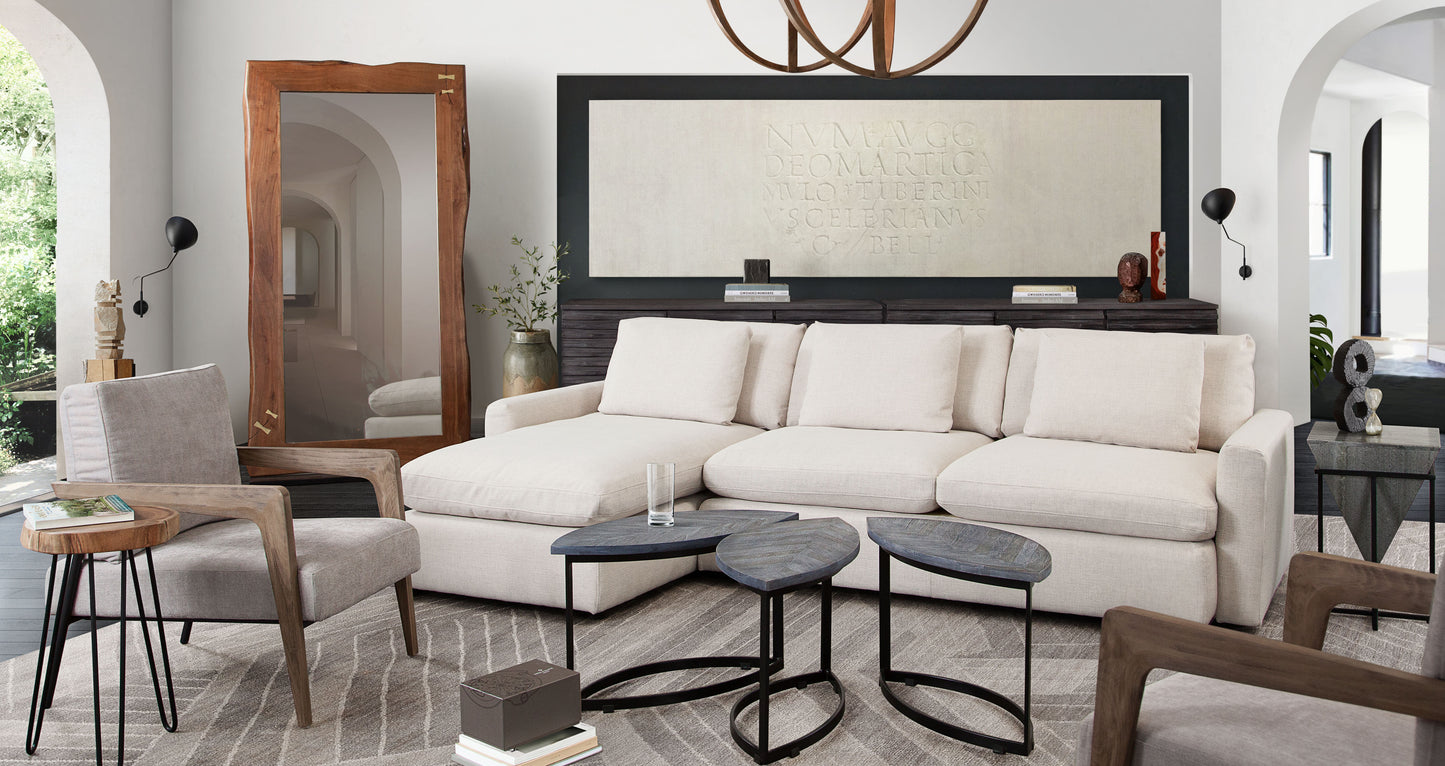 Arcadia Reversible Chaise Sectional 2 Piece Set