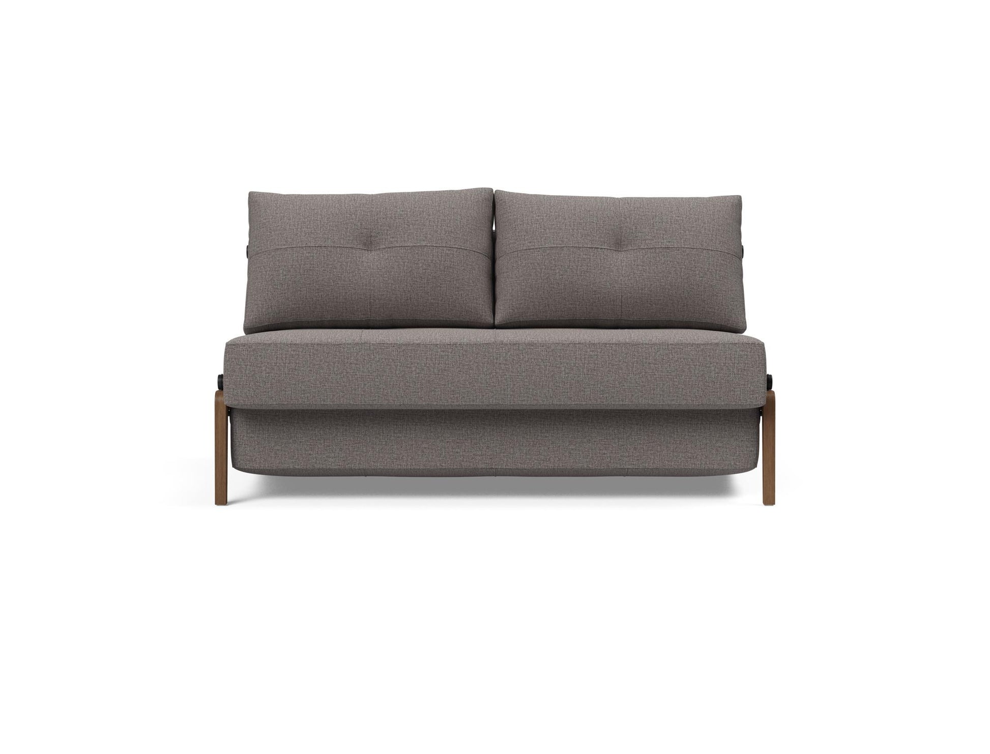 Cubed Sofa - Full size, with Dark Wood Legs