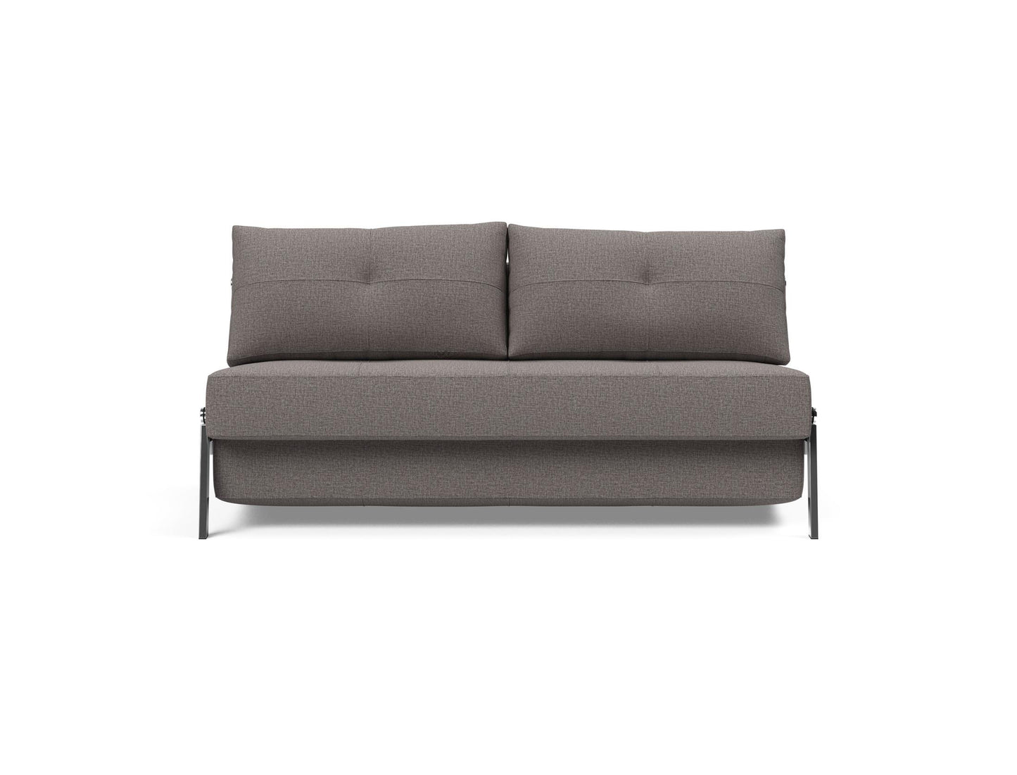 Cubed Sofa - Queen size, with Chrome Legs