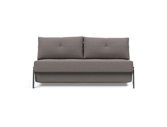 Cubed Sofa - Queen size, with Chrome Legs