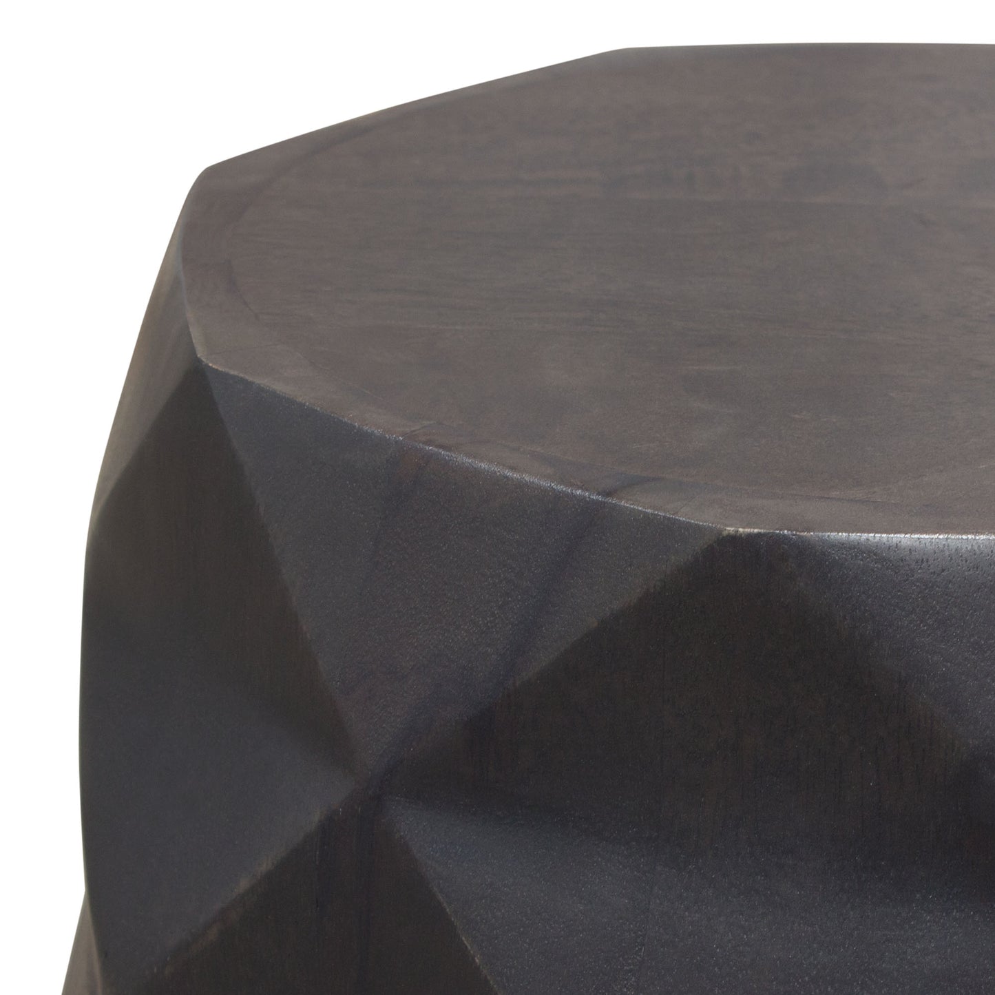 Fig Solid Mango Wood Accent Table