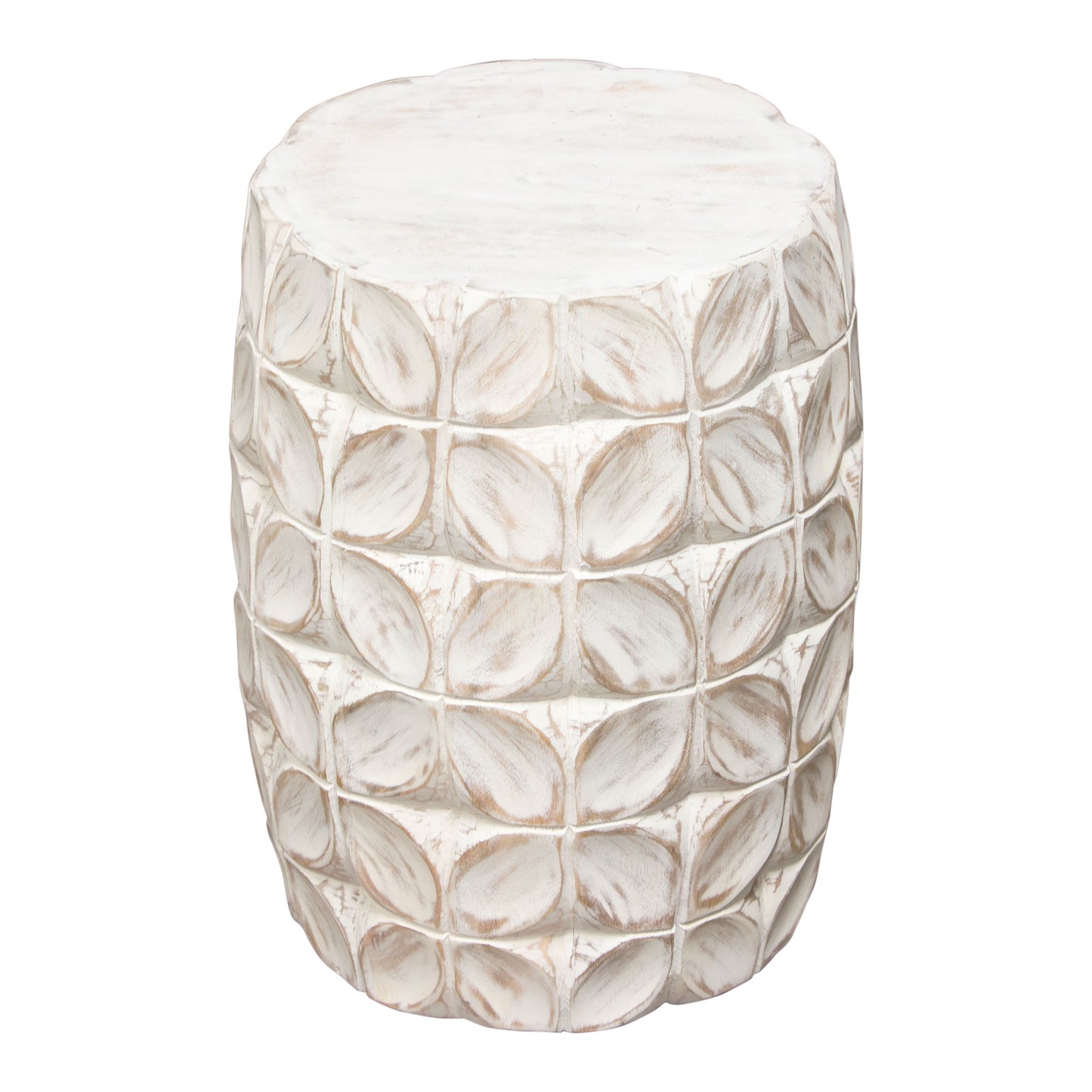 Fig Solid Mango Wood Accent Table