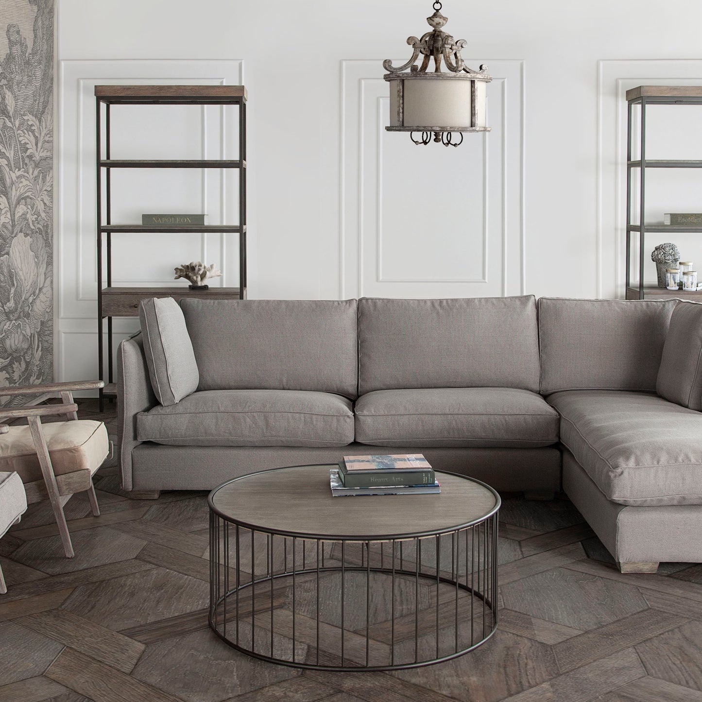 Gibson 38" Round Cocktail Table