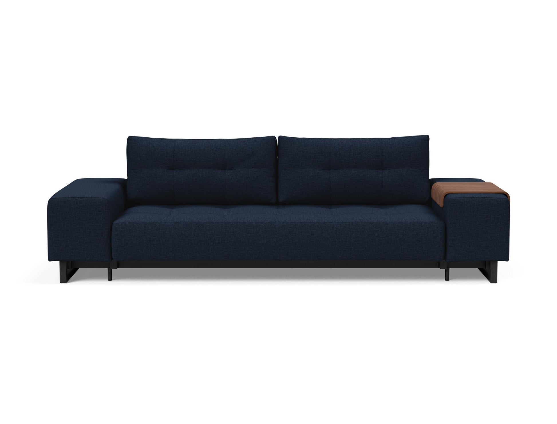 Grand Deluxe Excess Lounger Sofa with Black Wood Legs