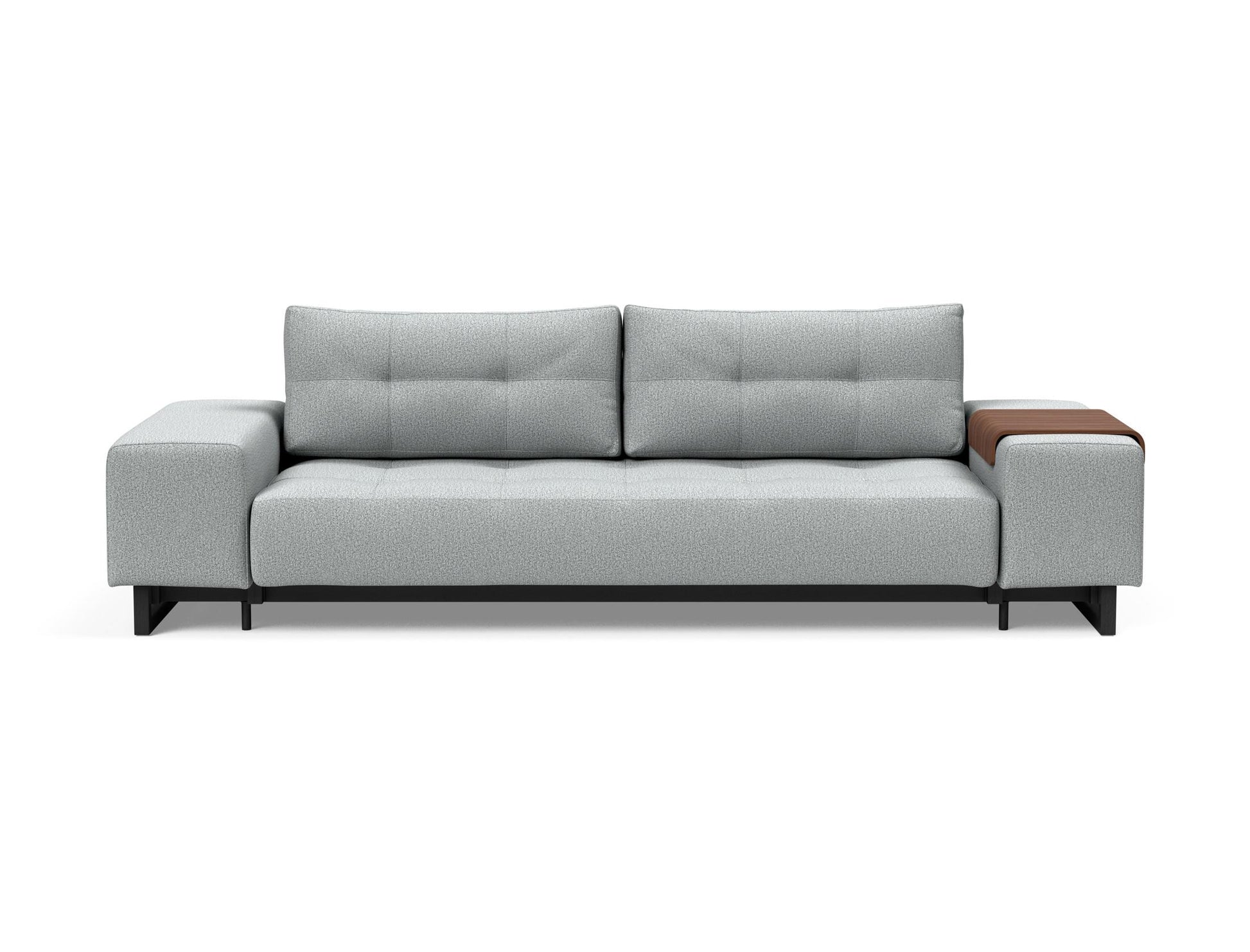 Grand Deluxe Excess Lounger Sofa with Black Wood Legs