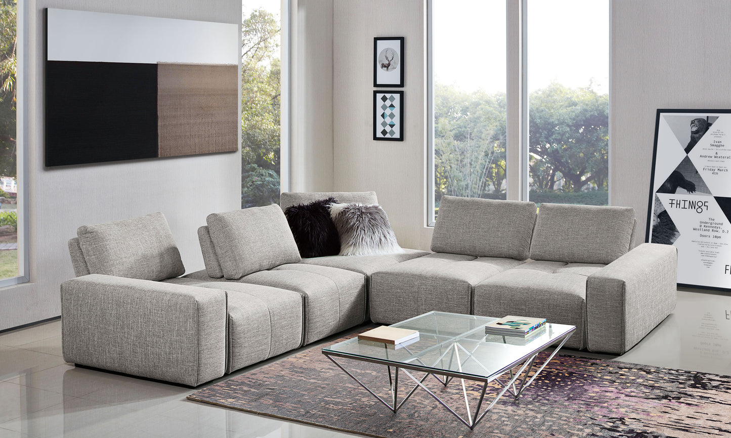 Jazz Modular 5-Seater Corner Sectional