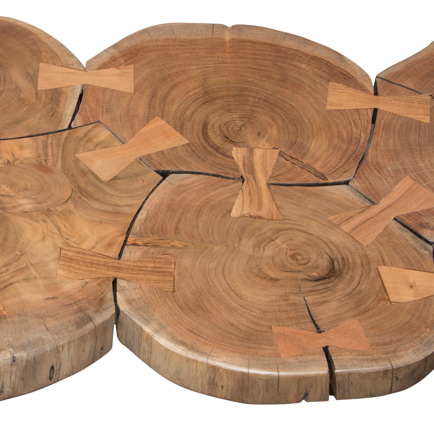 Joss Natural Acacia One of a Kind Live Edge Rectangle Cocktail Table