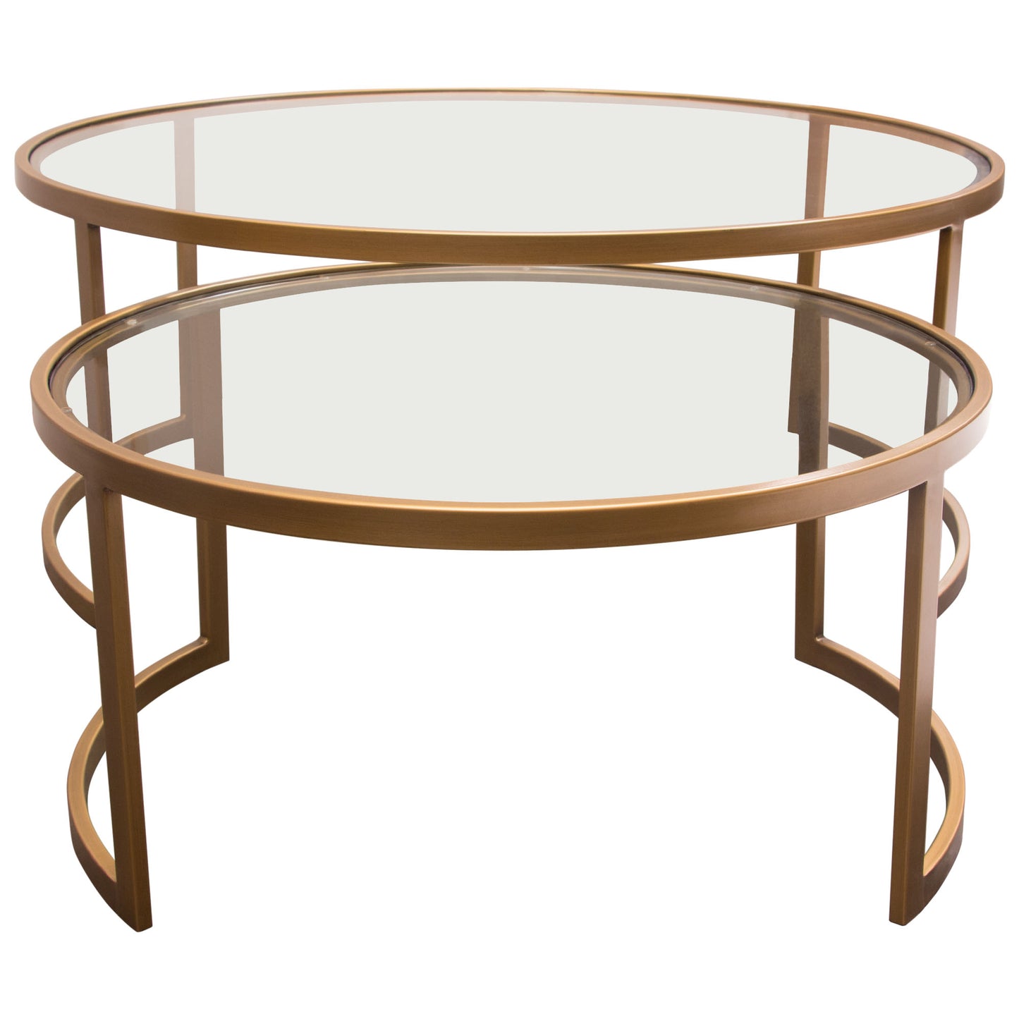 Lane Round Nesting Cocktail Tables - 2 Piece Set
