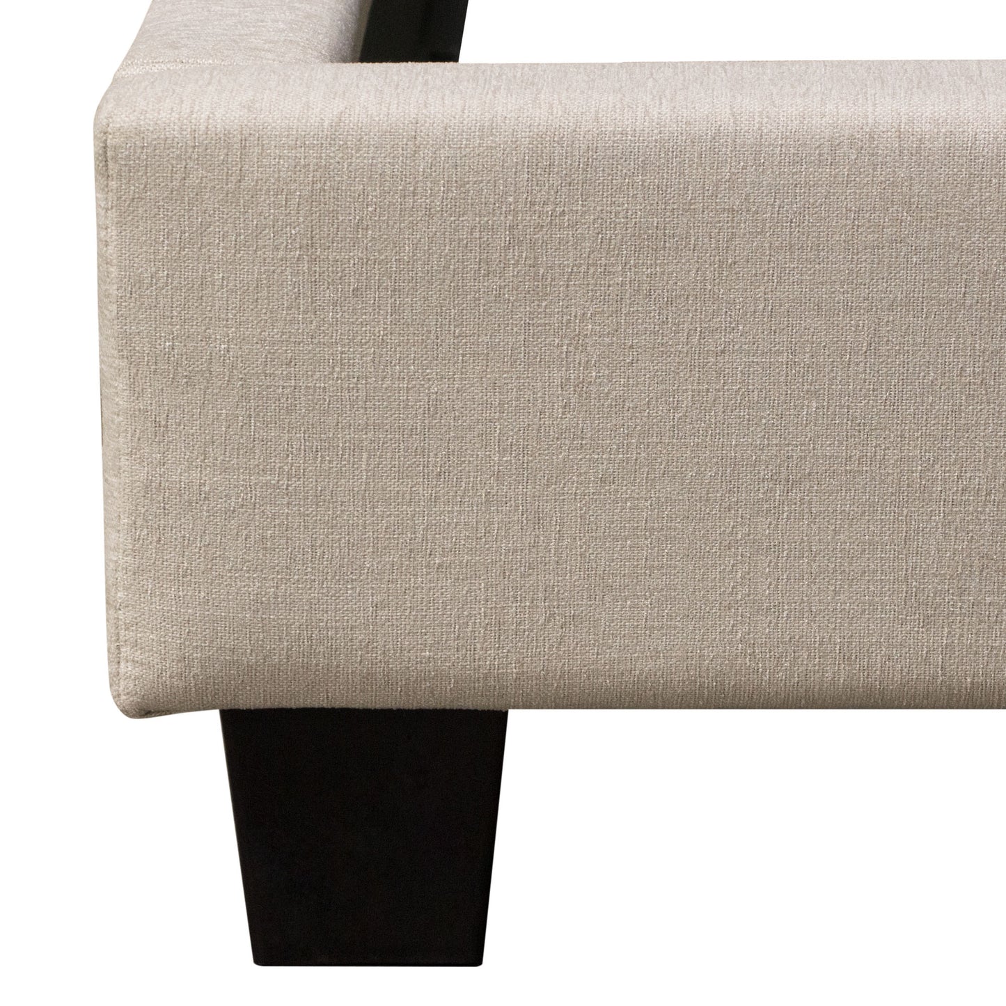 Madison Ave Tufted Wing Eastern King Bed