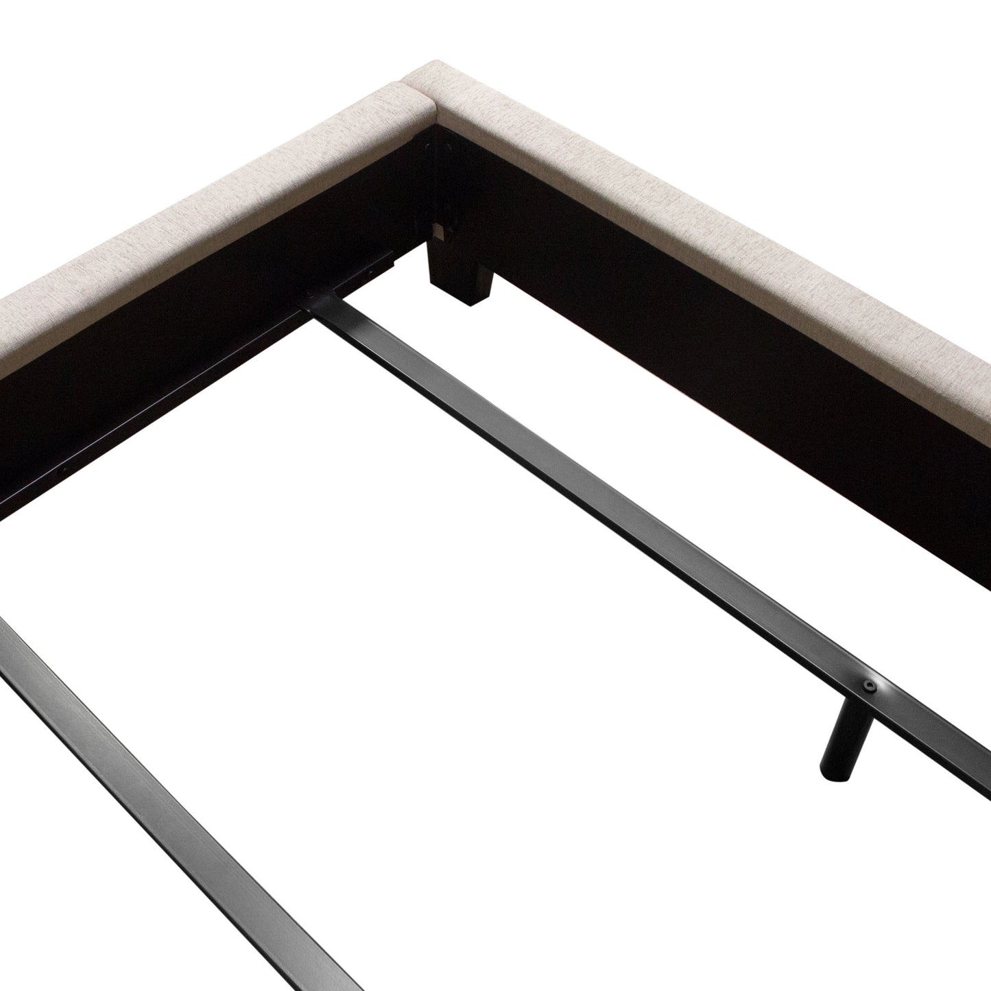 Madison Ave Tufted Wing Eastern King Bed