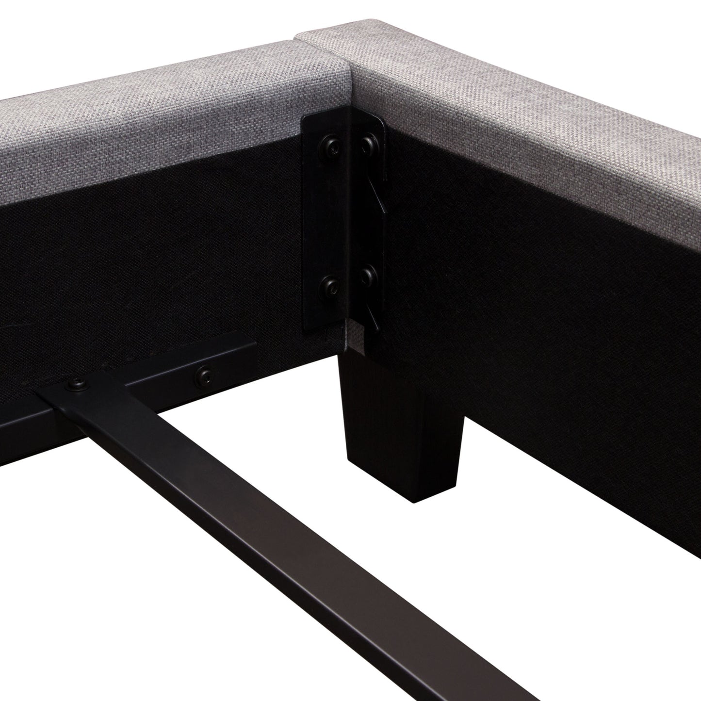 Madison Ave Tufted Wing Queen Bed