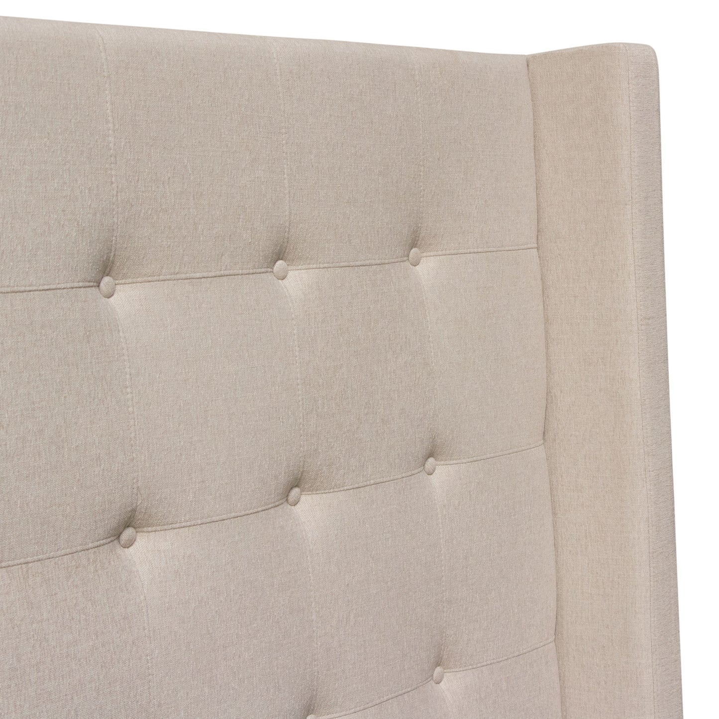 Madison Ave Tufted Wing Queen Bed