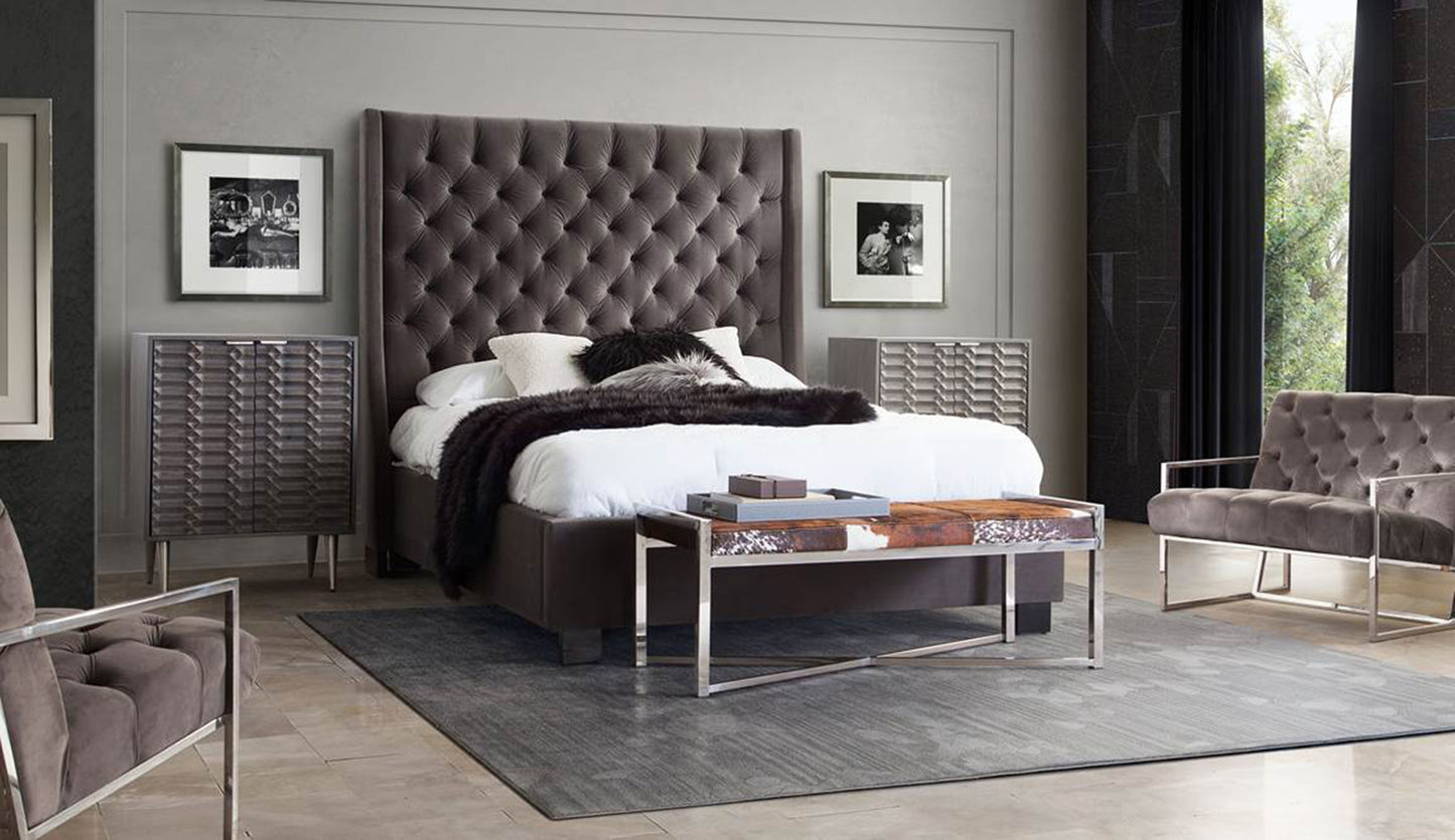 Park Avenue Eastern King Tufted Bed