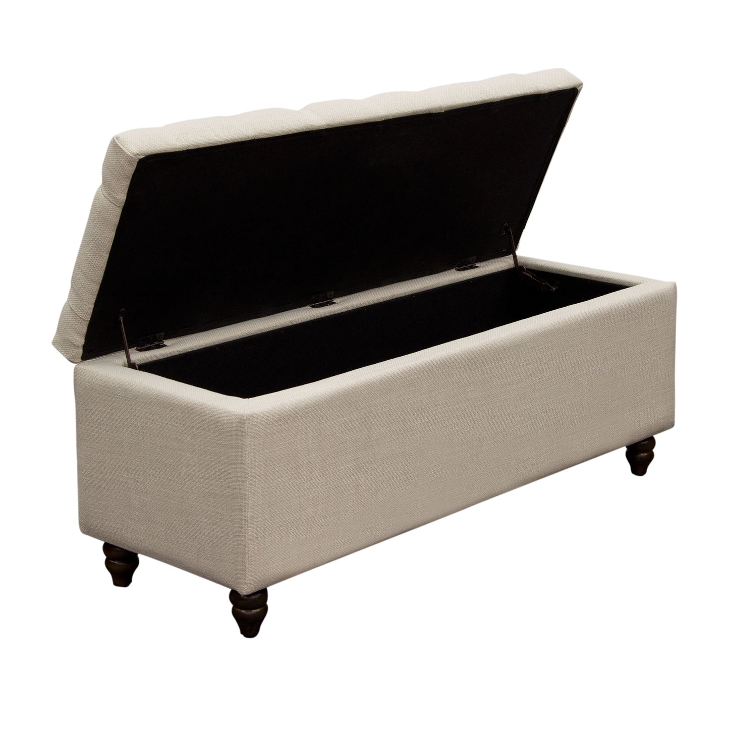 Park Ave Tufted Lift-Top Storage Trunk