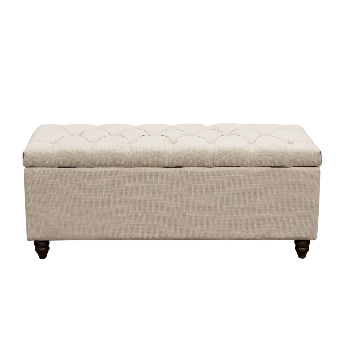 Park Ave Tufted Lift-Top Storage Trunk