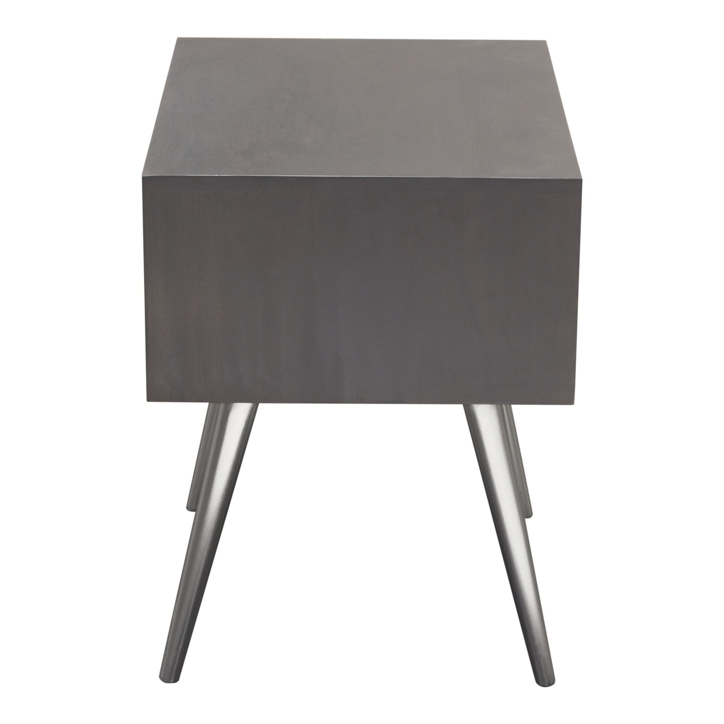 Petra Solid Mango Wood 1-Drawer Accent Table