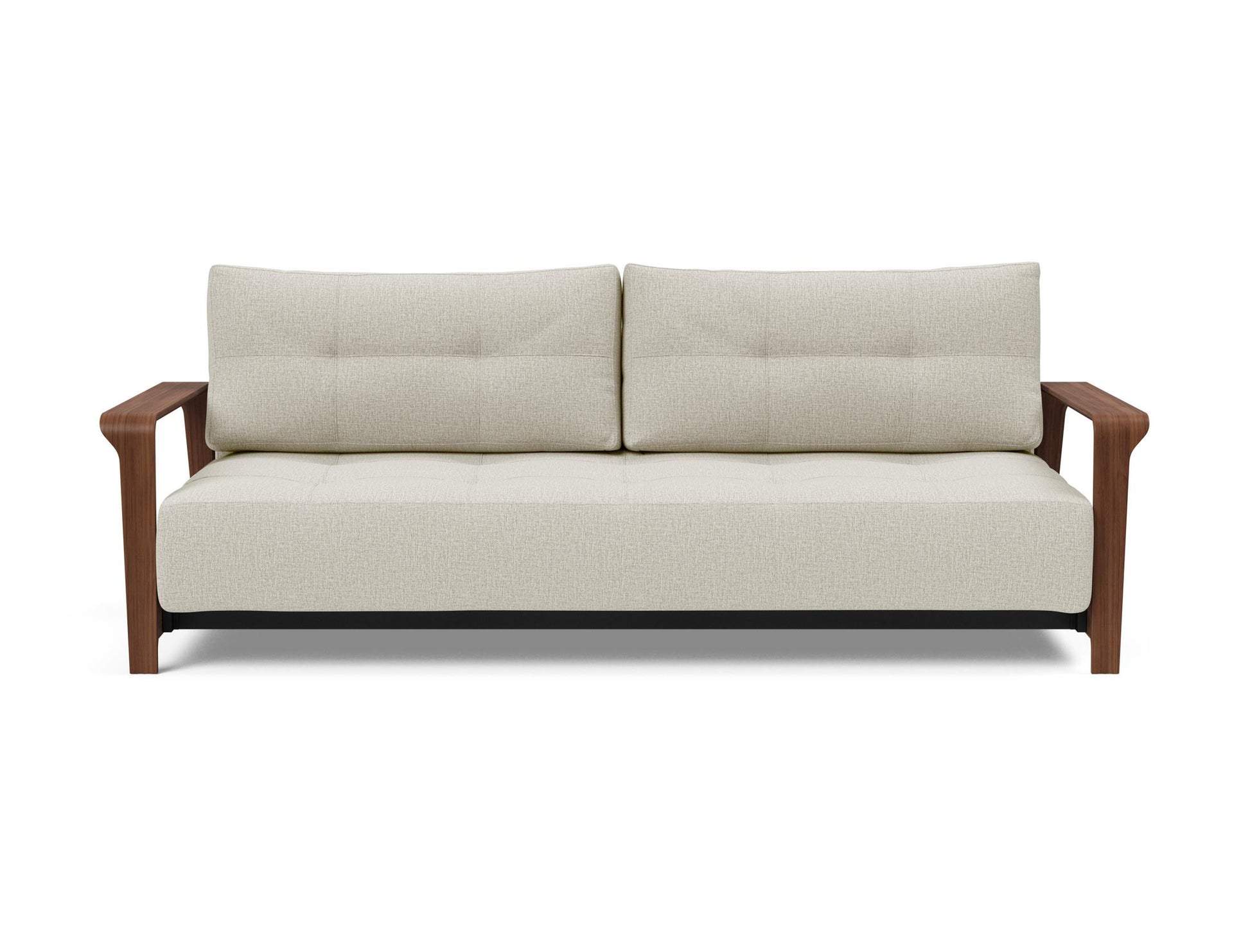 Ran Deluxe Excess Lounger Sofa with Walnut Arms & Legs