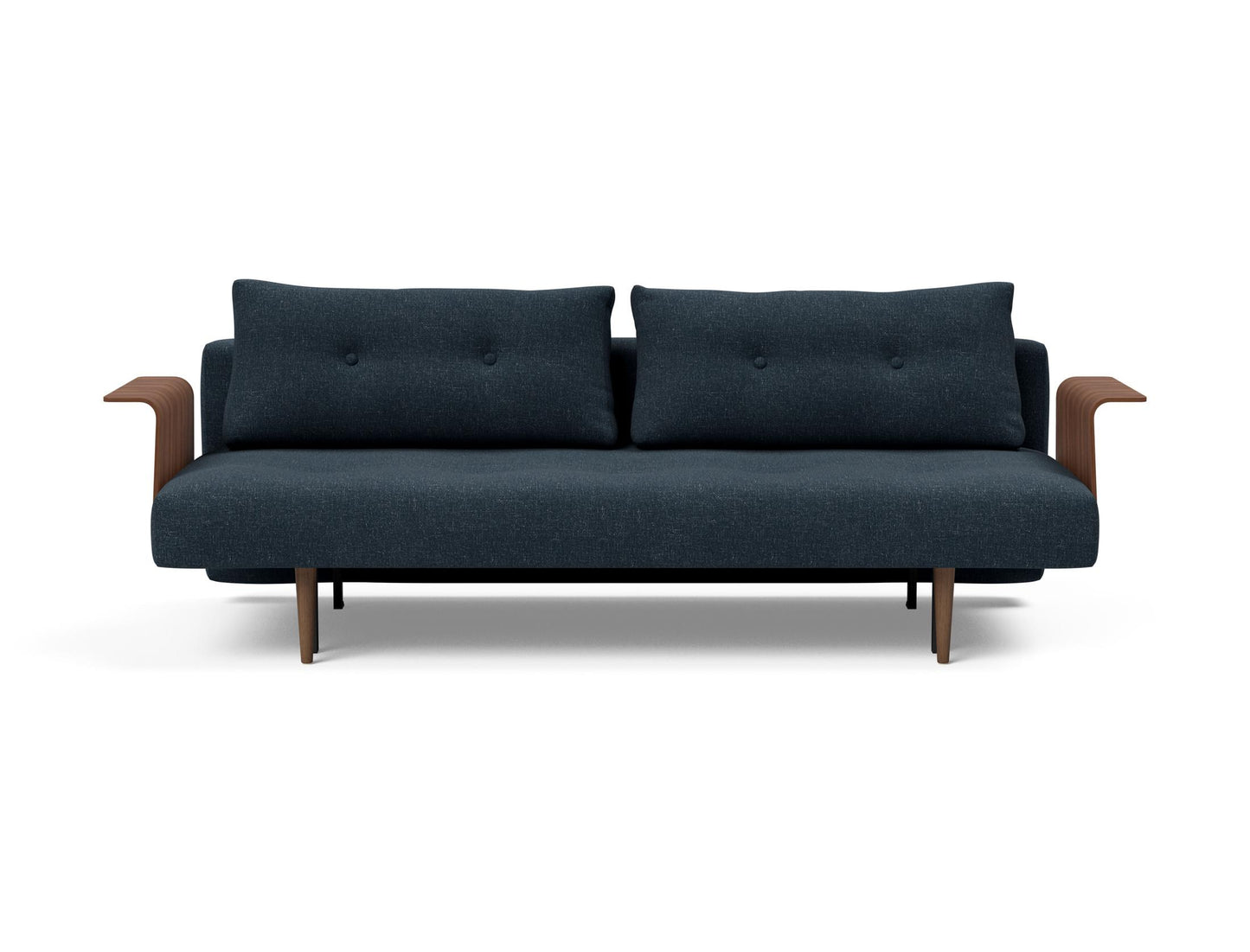 Recast Plus Sofa wtih Walnut Arms