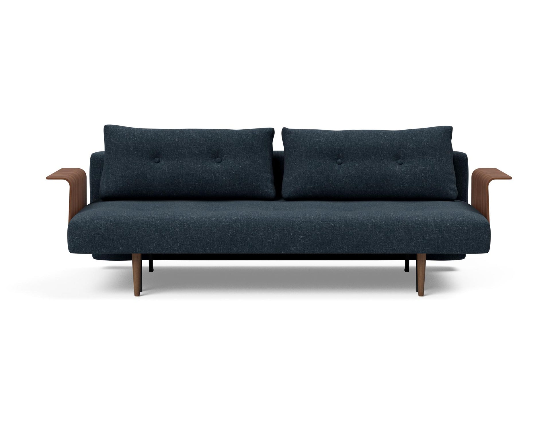 Recast Plus Sofa wtih Walnut Arms