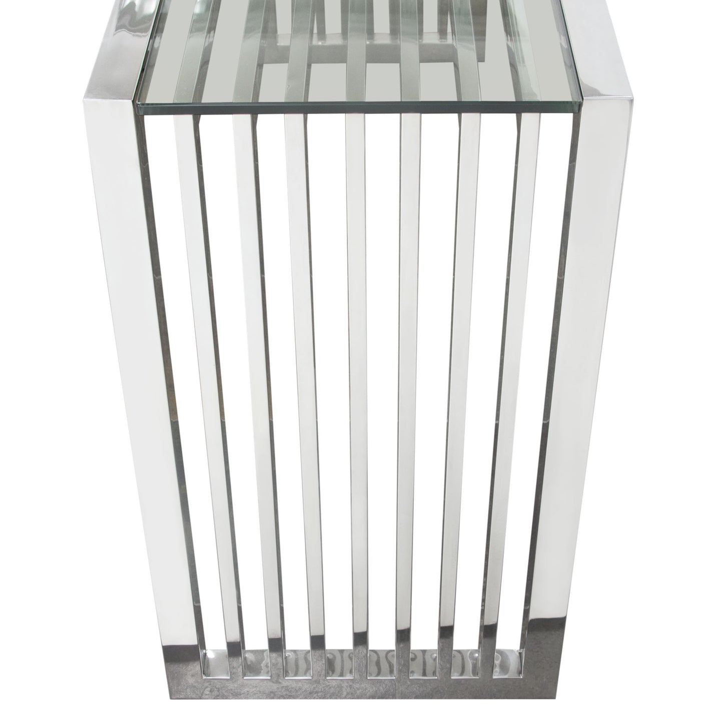 SOHO Rectangular Stainless Steel Console Table