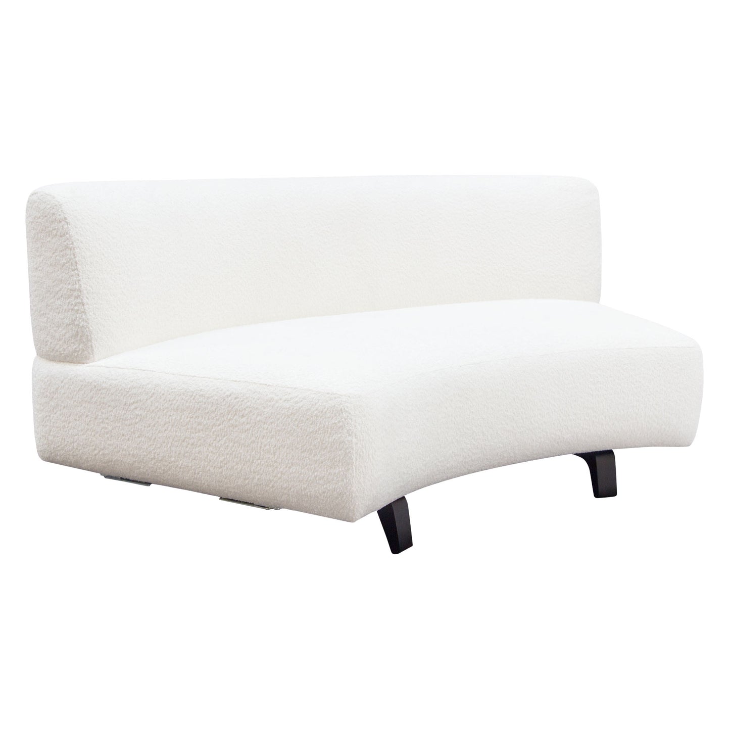 Vesper Curved Armless Sofa
