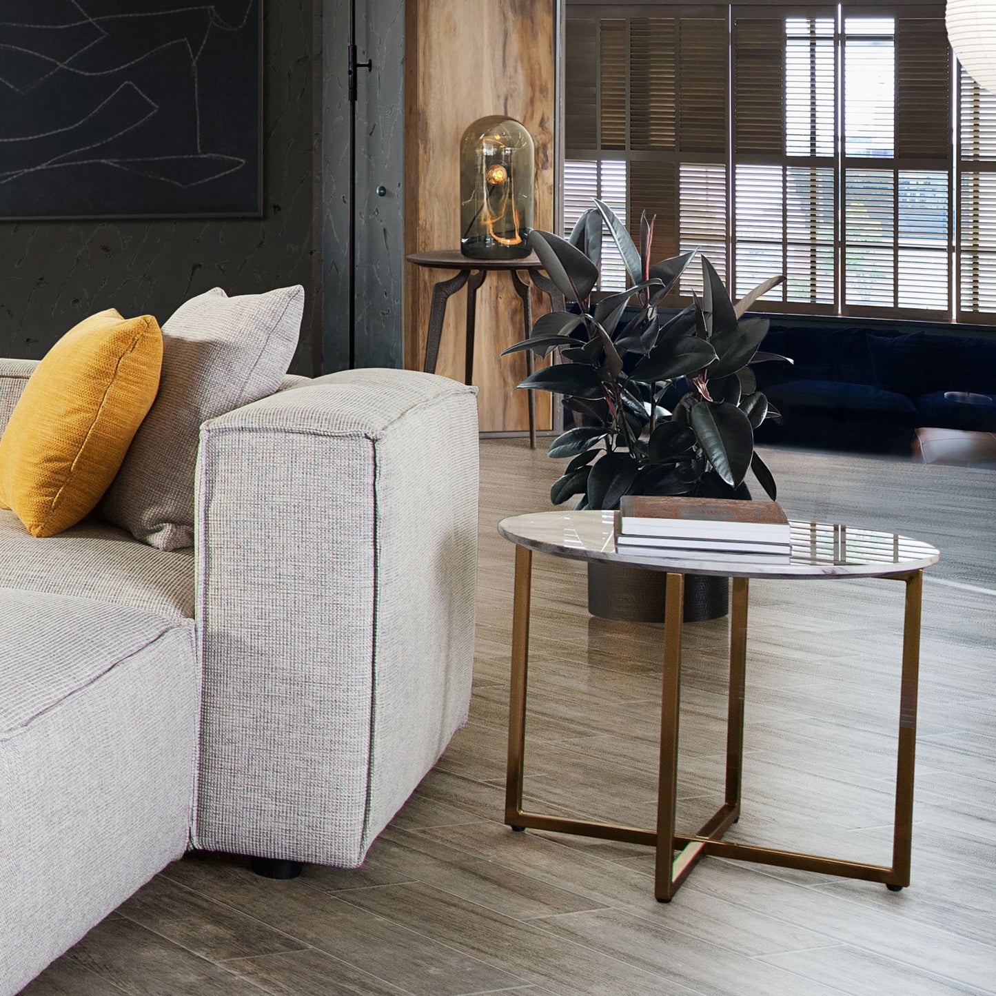 Vida 24" Round End Table