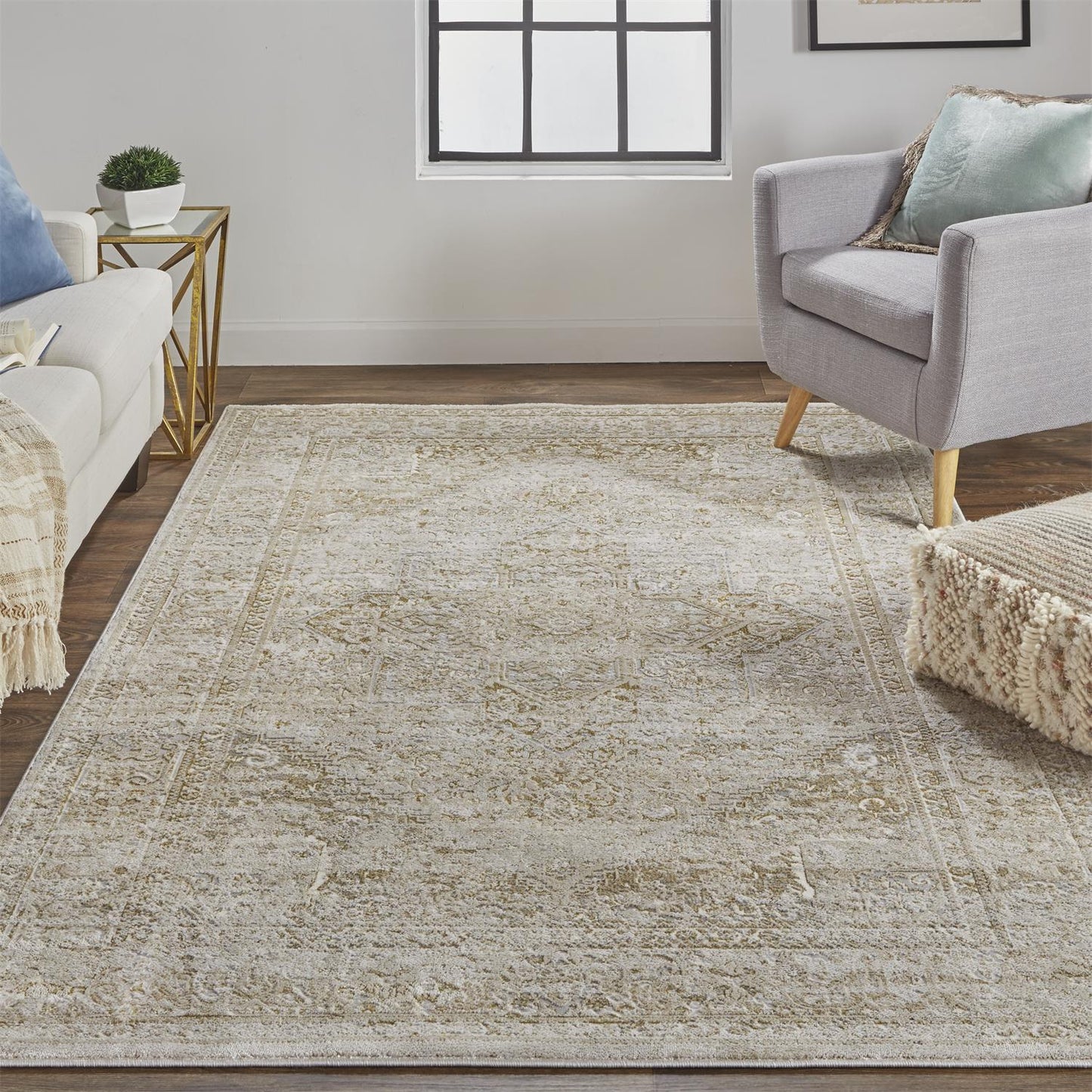 Aura Modern Tribal Design Rug