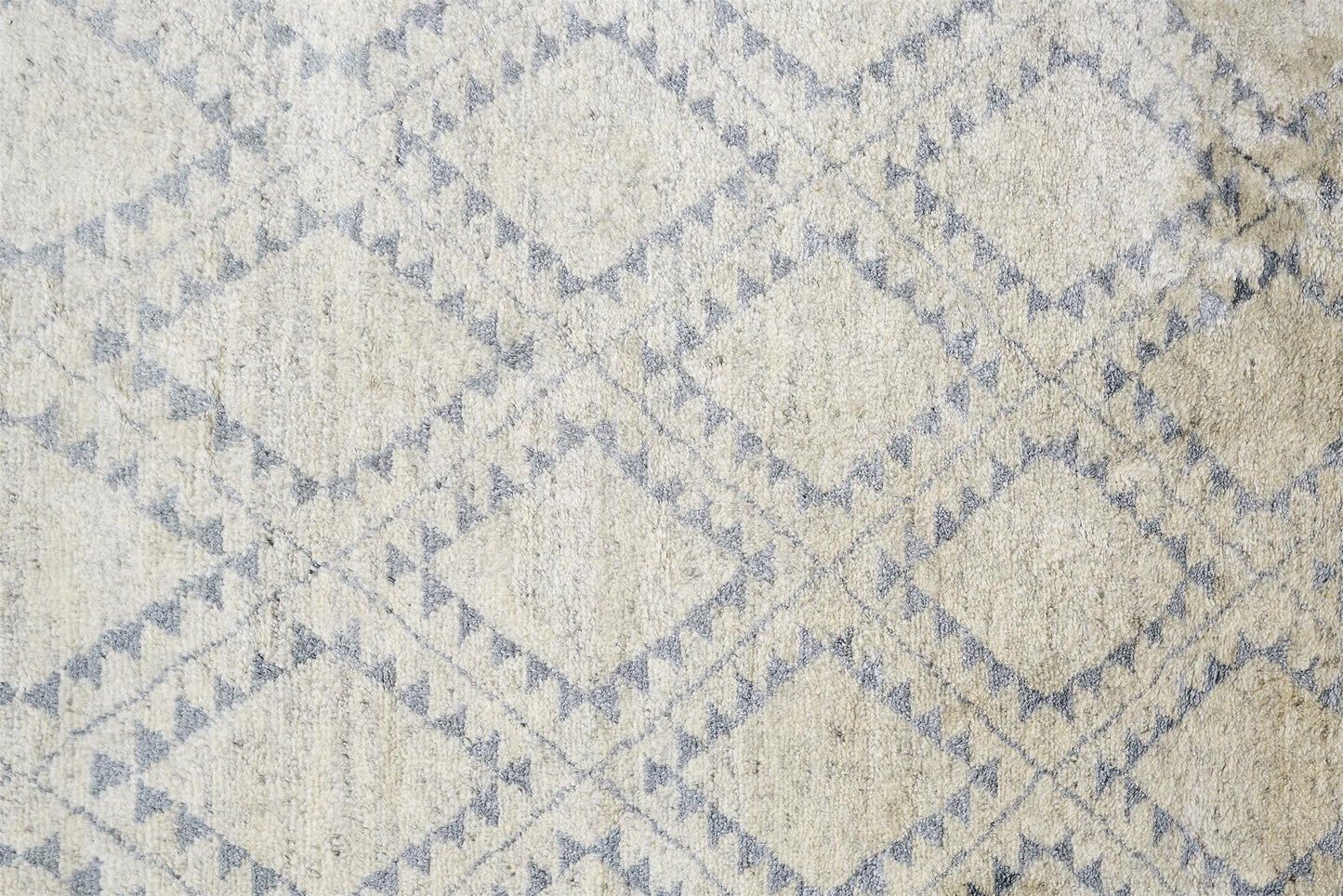 Abytha Moroccan Diamond Hand-Knot Rug