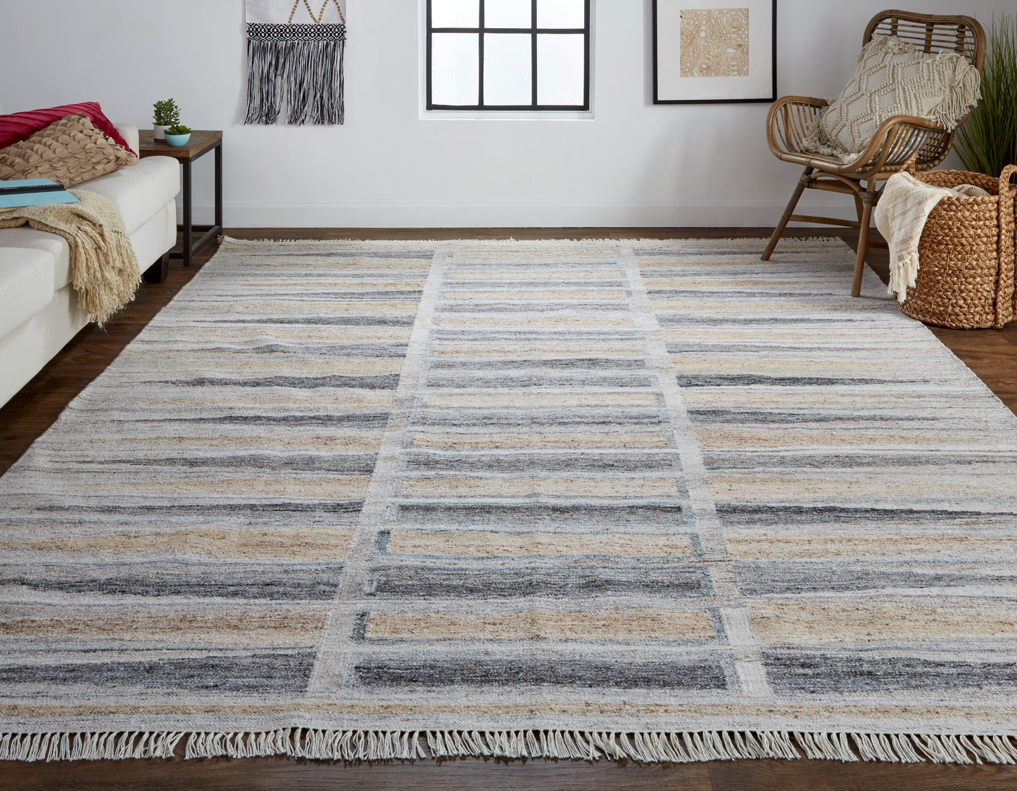Beckett Eco-Friendly Moroccan Mosaic Rug