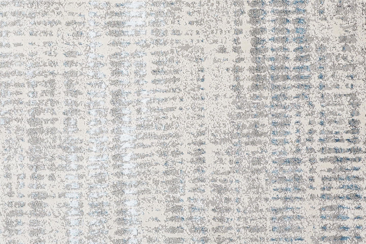 Azure Modern Metallic Distressed Rug