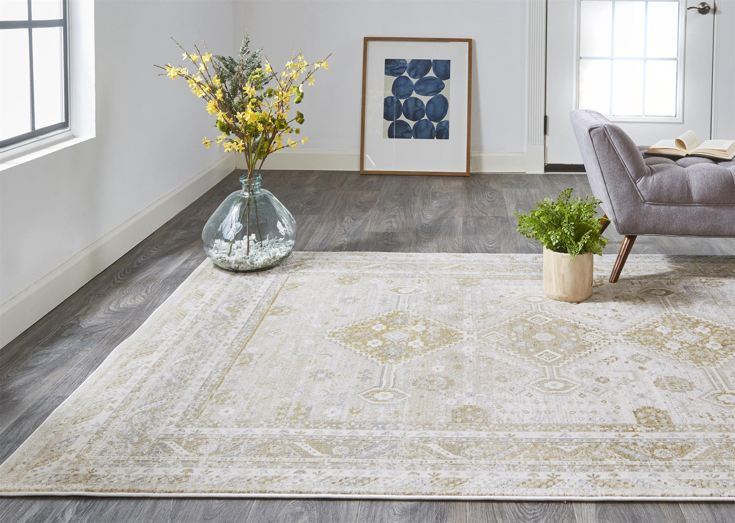 Aura Modern Tribal Medallion Rug