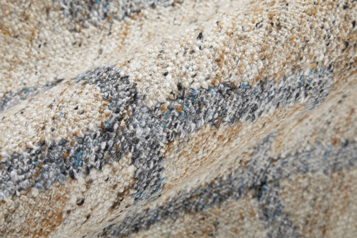 Beckett Transitional Charcoal Gray/Beige Rug