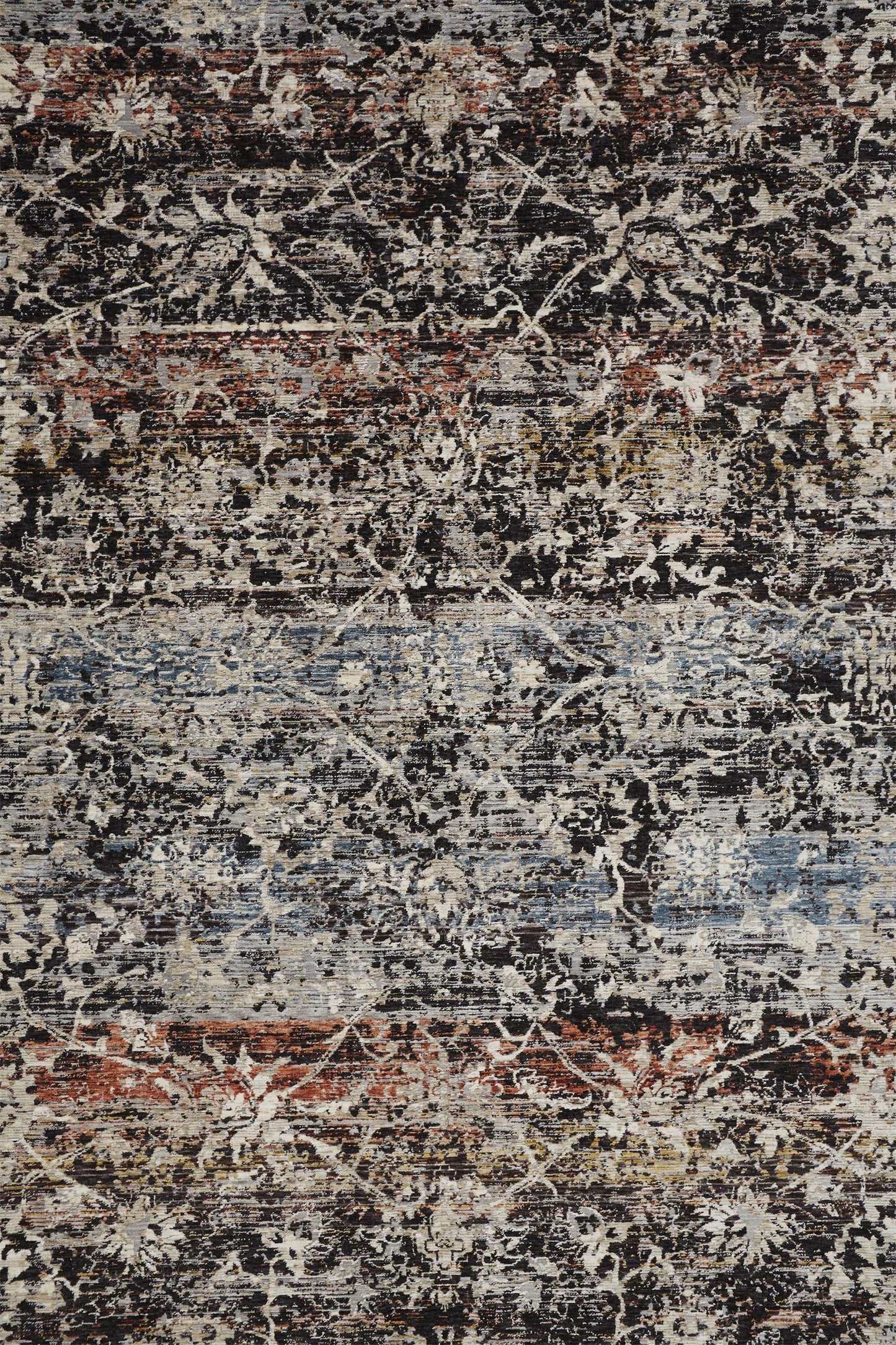 Caprio Space Dyed Persian Floral Rug