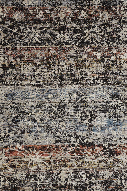 Caprio Space Dyed Persian Floral Rug