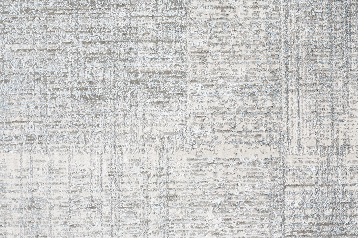 Azure Modern Metallic Striated Rug