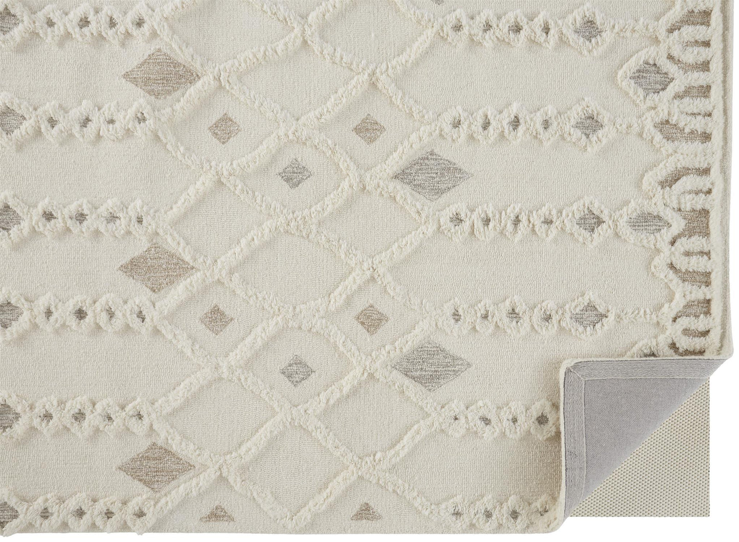Anica Moroccan Wool w/Ornamental Diamonds Rug