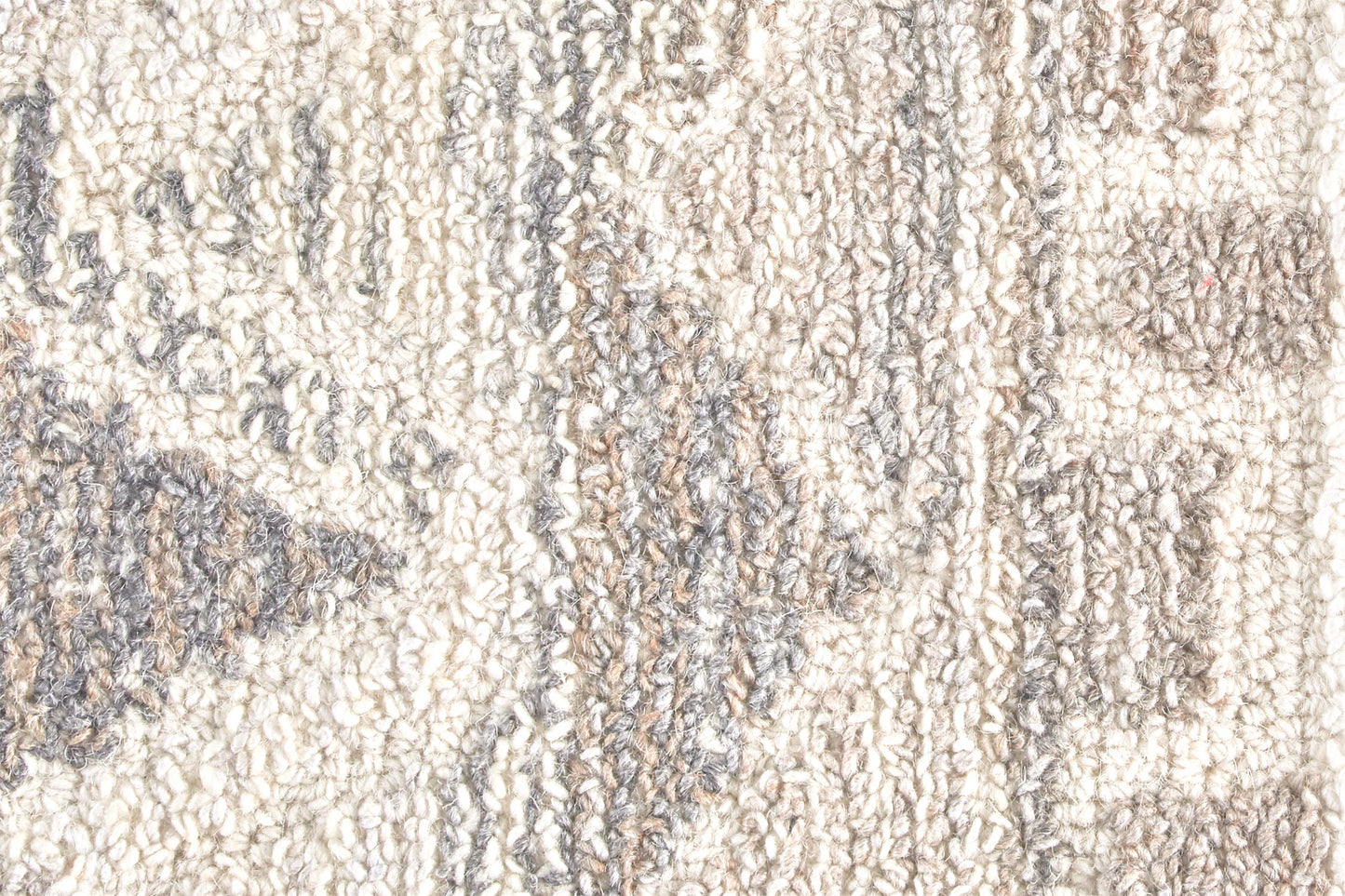 Asher Gradient Distressed Diamond Wool Rug