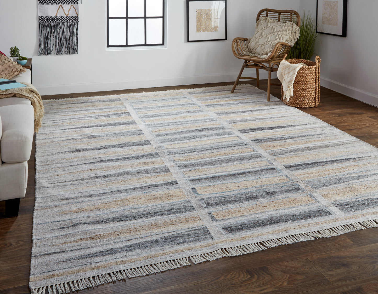 Beckett Eco-Friendly Moroccan Mosaic Rug