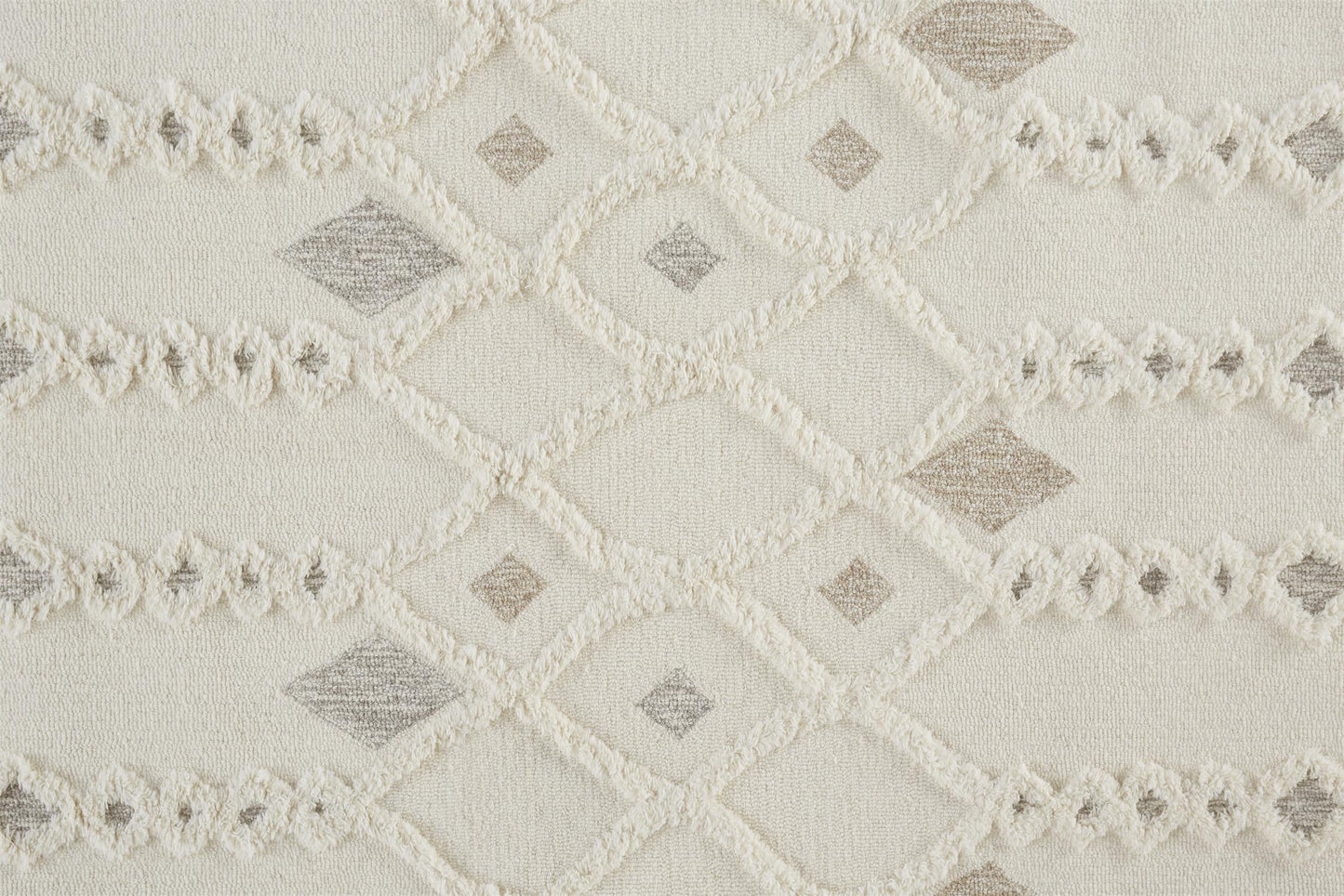 Anica Moroccan Wool w/Ornamental Diamonds Rug