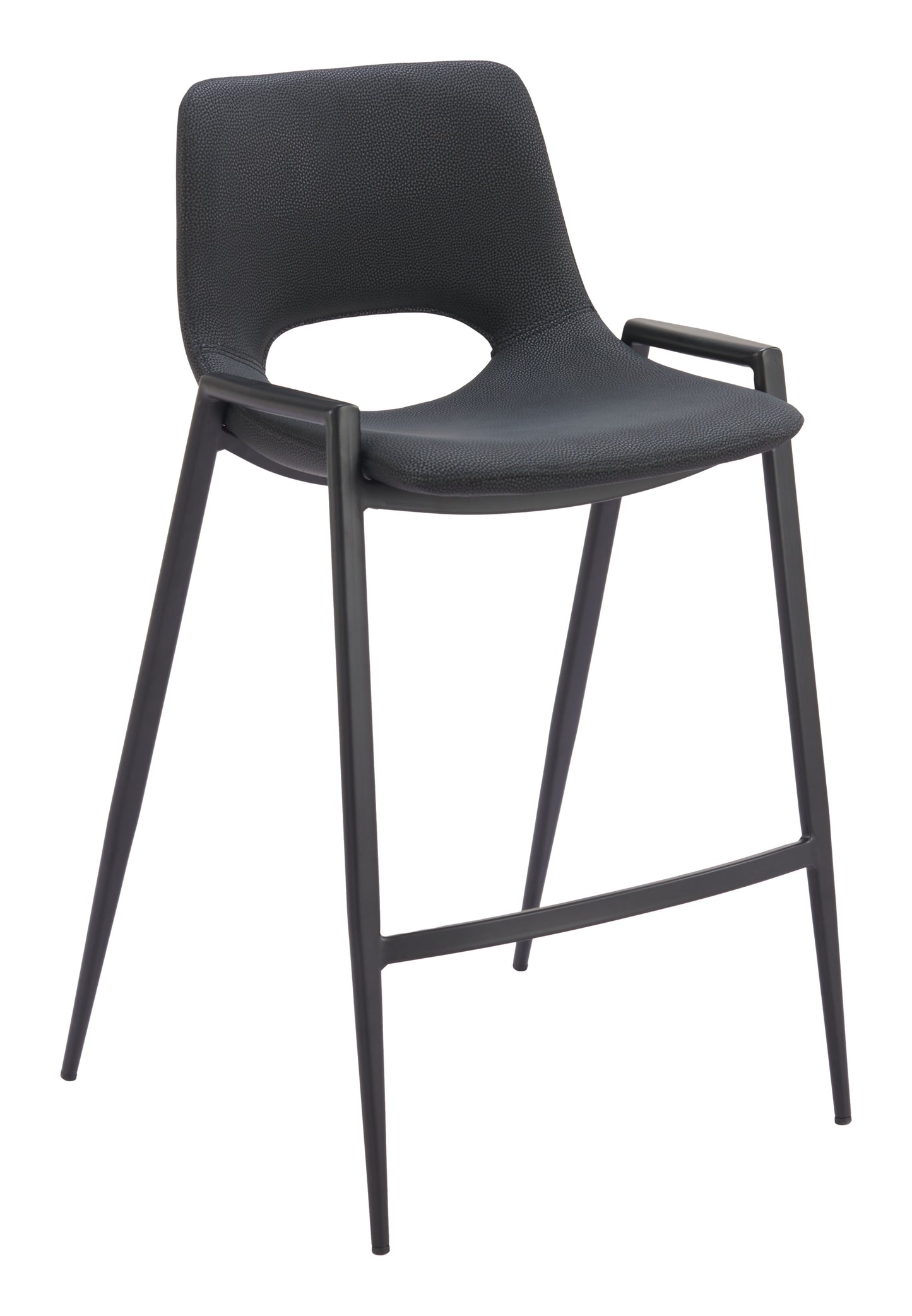 Desi Counter Stool (Set of 2) Black