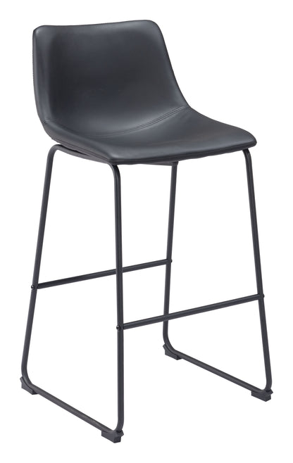 Smart Barstool (Set of 2) Black