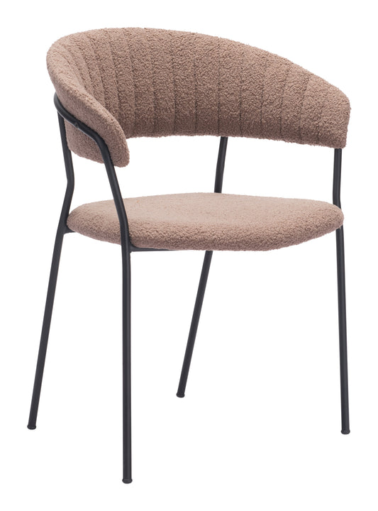 Josephine Dining Chair (Set of 2) Brown