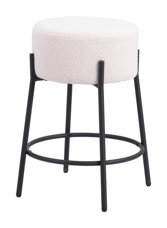 Blanche Counter Stool (Set of 2) Ivory