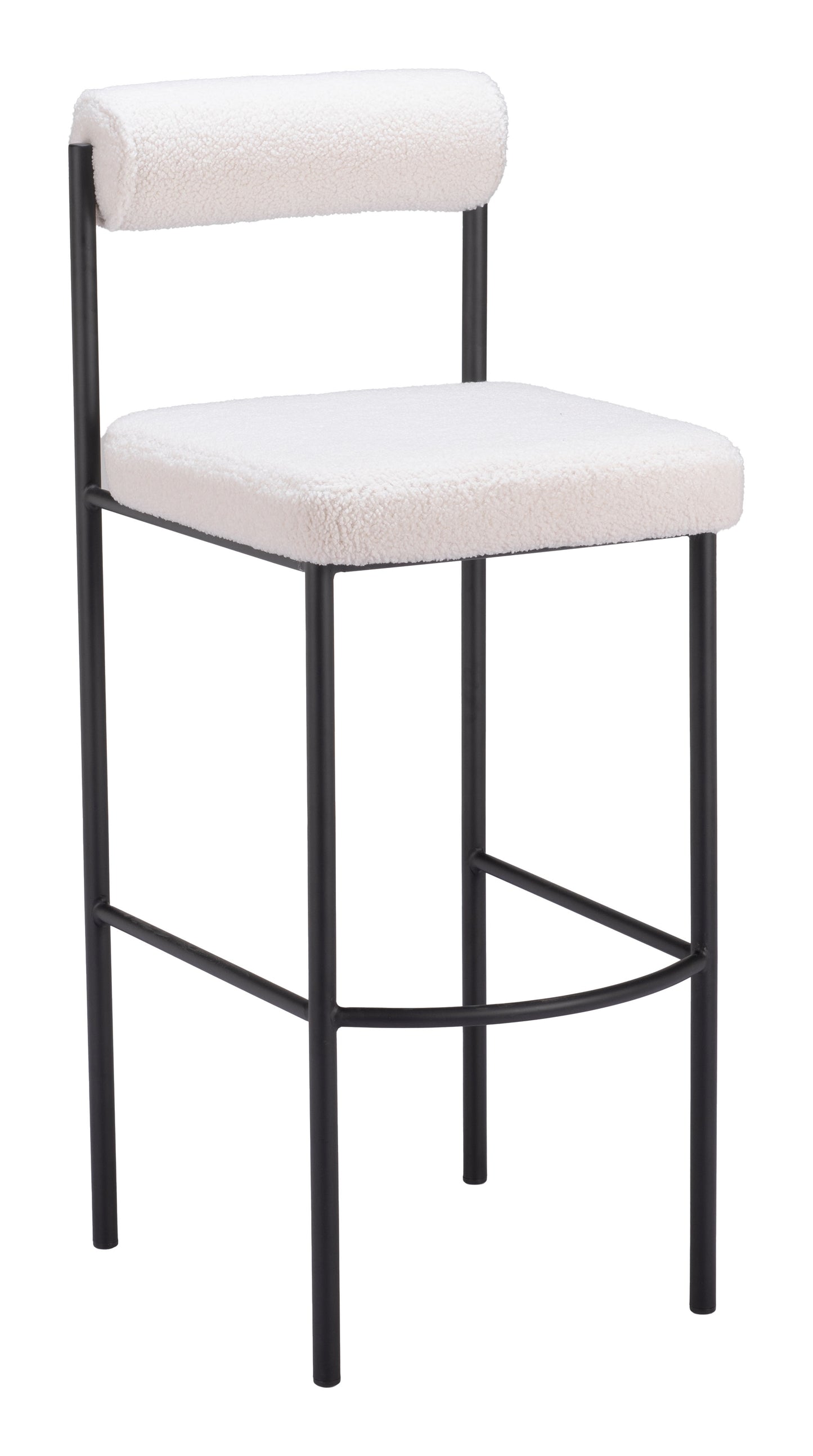 Livorno Barstool (Set of 2) Ivory